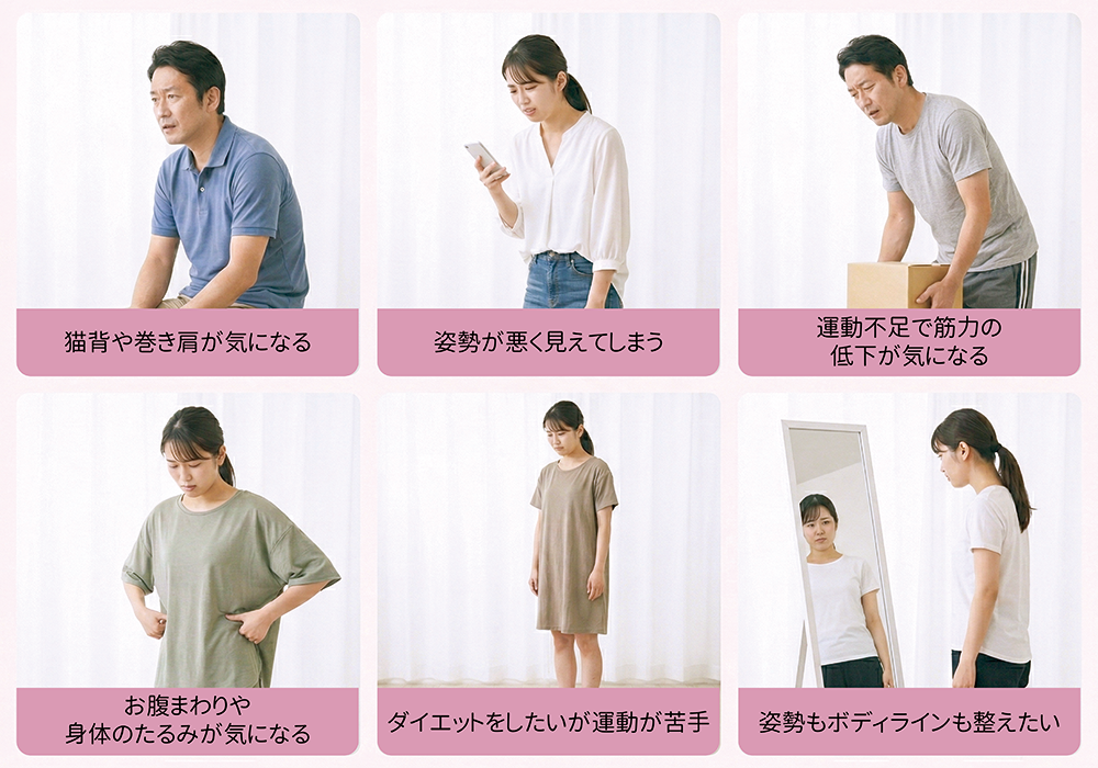 EMSのお悩みイメージ